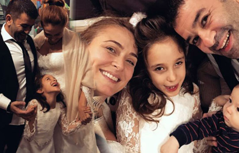 Ceyda Düvenci ve Bülent Şakrak bir kez daha gelin damat oldular...