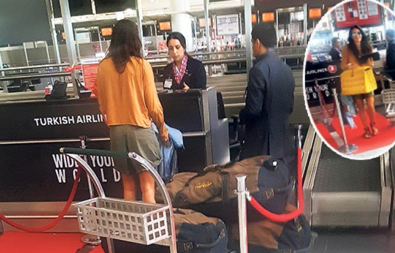 Eda Taşpınar 3 bin TL bagaj parası ödedi