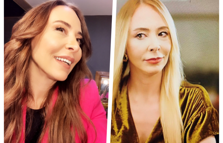 Ahu Sungur yeni projesi için saçlarını boyattı!