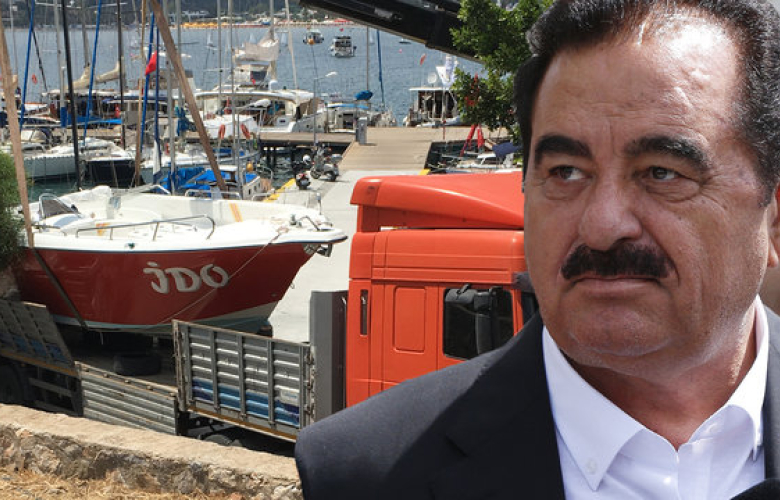 İbrahim Tatlıses teknesini kara yoluyla taşıttı