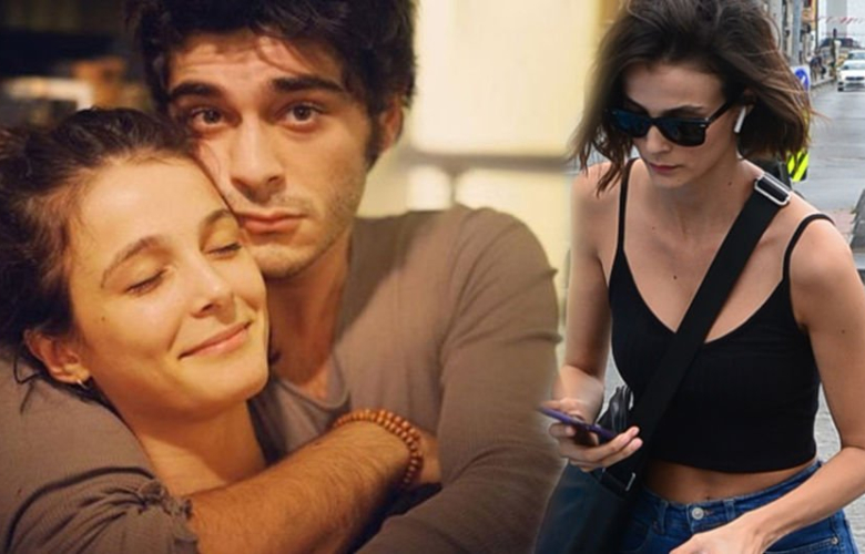 Büşra Develi, Burak Deniz ile ilgili soruları duyunca kaçtı!