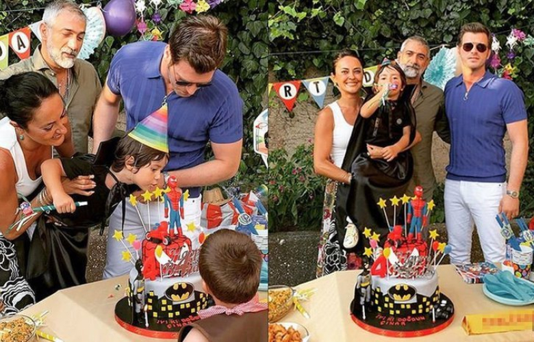 Kıvanç Tatlıtuğ yeğeninin yeni yaşını kutladı