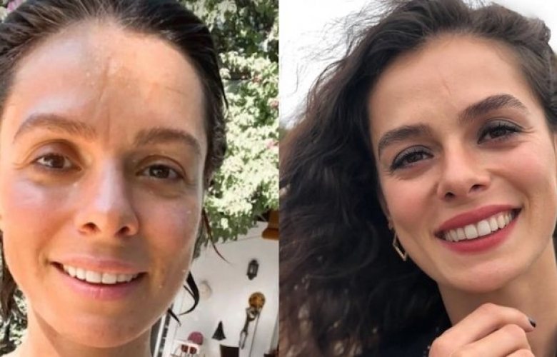 Özge Özpirinçci'den makyajsız paylaşım