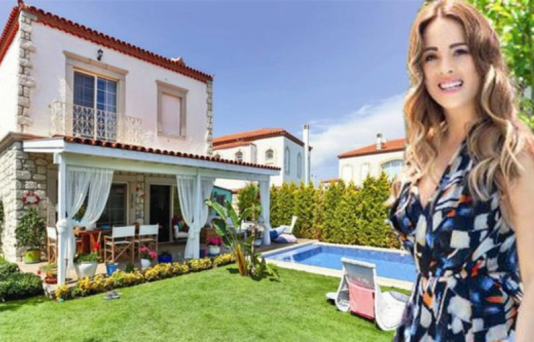 Doğa Rutkay'ın Alaçatı'daki kendi tasarladığı muhteşem evi.