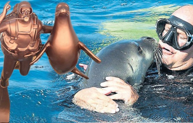 Mustafa Koç'un anısına sualtı heykeli yapıldı!