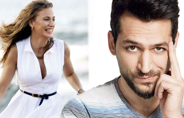 Serenay Sarıkaya'nın partneri Murat Yıldırım.