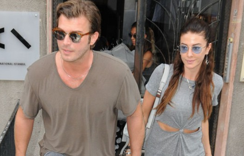 Kıvanç Tatlıtuğ ve Başak Dizer Nişantaşı'nda.