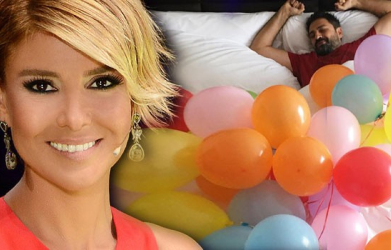 Gülben Ergen'den eşi Erhan Çelik'e doğum günü sürprizi