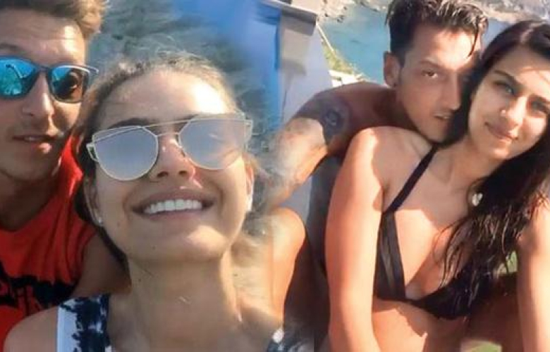 Mesut Özil ve Amine Gülşe, sonunda aşklarını dünyaya ilan etti!