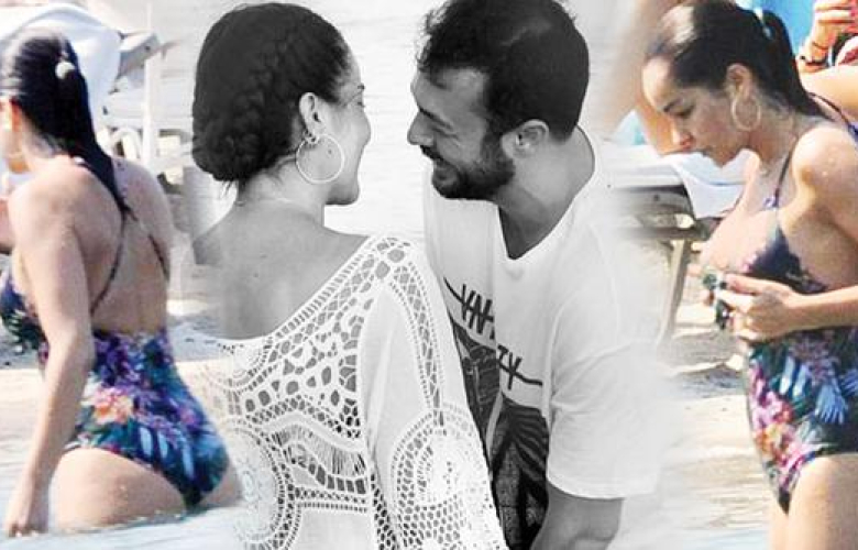 Bengü yeni aşkıyla Çeşme'de