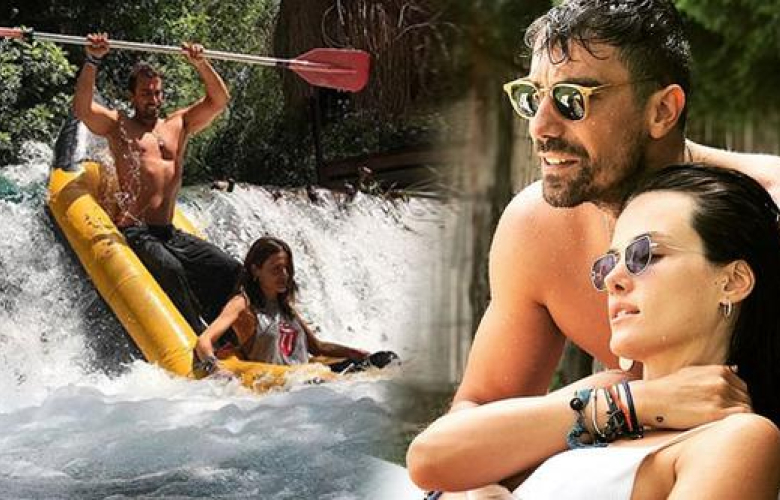 İbrahim Çelikkol ikinci balayında...