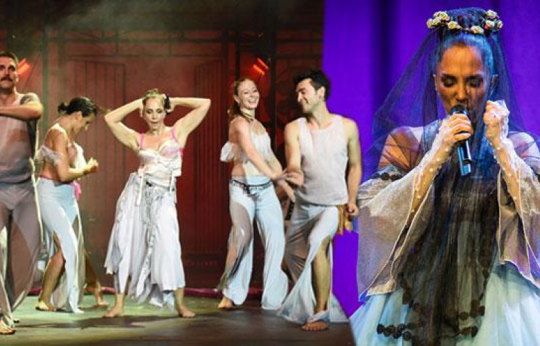 Sertab Erener'den duvaklı protesto!