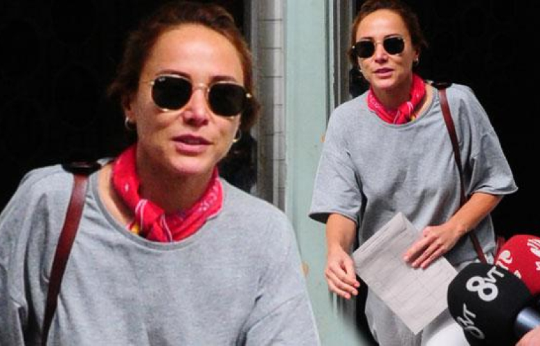 Burçin Terzioğlu o iddialara gülerek cevap verdi