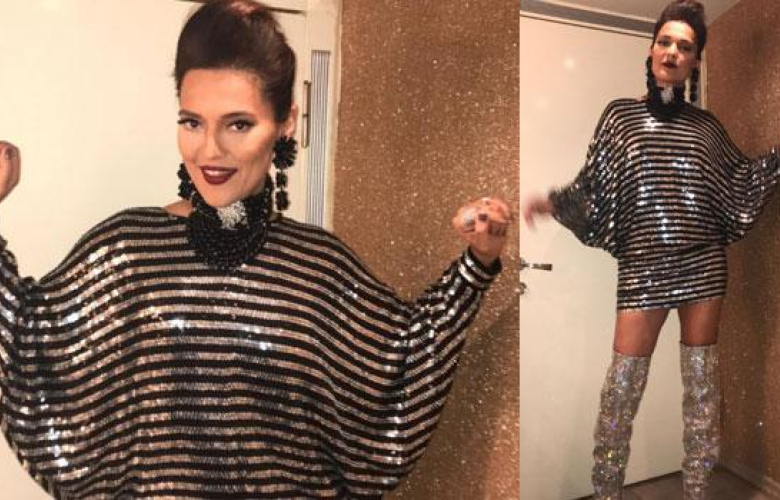 Demet Akalın sonunda çizmesini giyebildi!