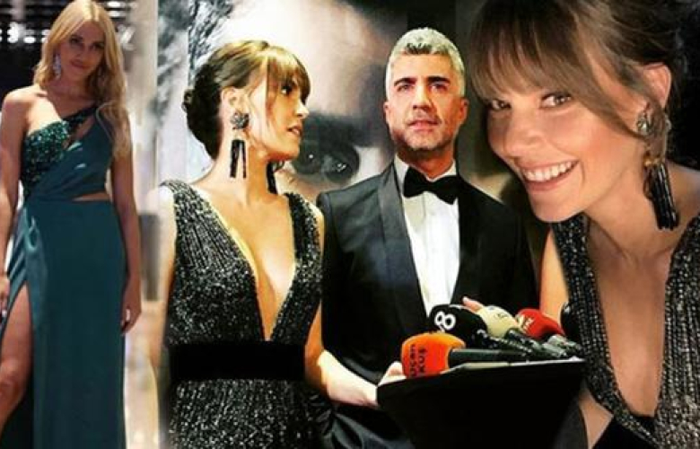 "Öteki Taraf"ın galası yapıldı... Meryem Uzerli ile Aslı Enver geceye damga vurdu!