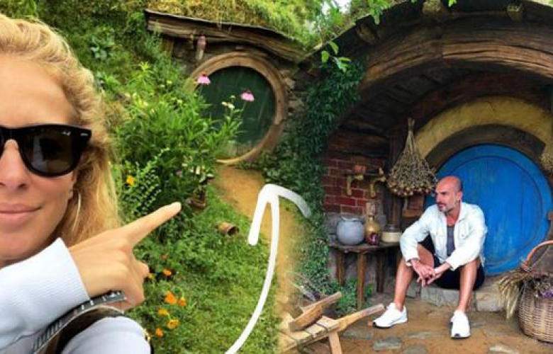 Burcu Esmersoy ve sevgilisi Berk Suyabatmaz Yeni Zelanda&#039;dan ev bakıyor!