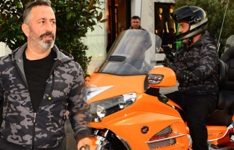 Cem Yılmaz motoruyla gezdi!