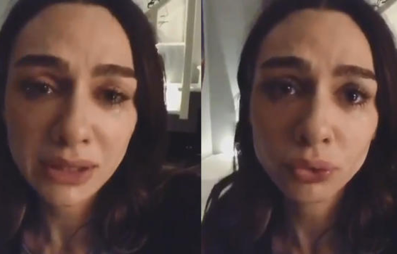 Birce Akalay'ın gözyaşları