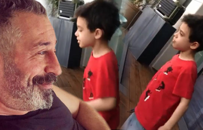 Cem Yılmaz'ın oğlunun dansı sosyal medyada olay oldu... Mansur Ark geri döndü!