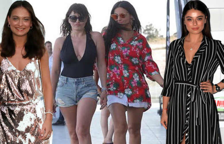 Alaçatı'da ünlüler geçidi...