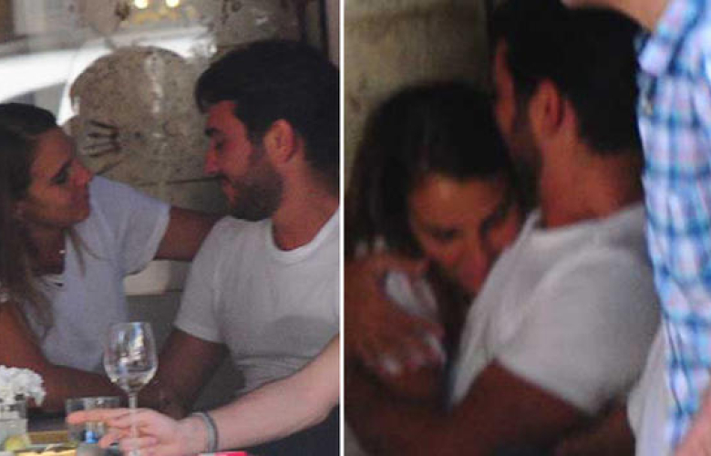 Aslışah yeni sevgiliyle sarmaş dolaş