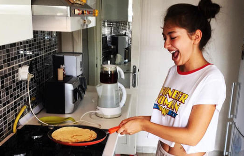 Neslihan Atagül yemek kursuna başladı!