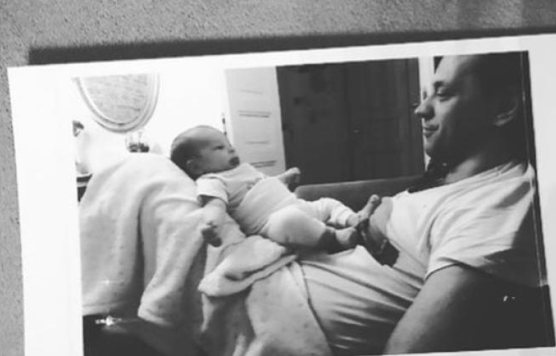 Kaan Tangöze ile kızından ilk kare