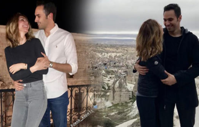 Demet Şener ile Cenk Küpeli'den romantik tatil!