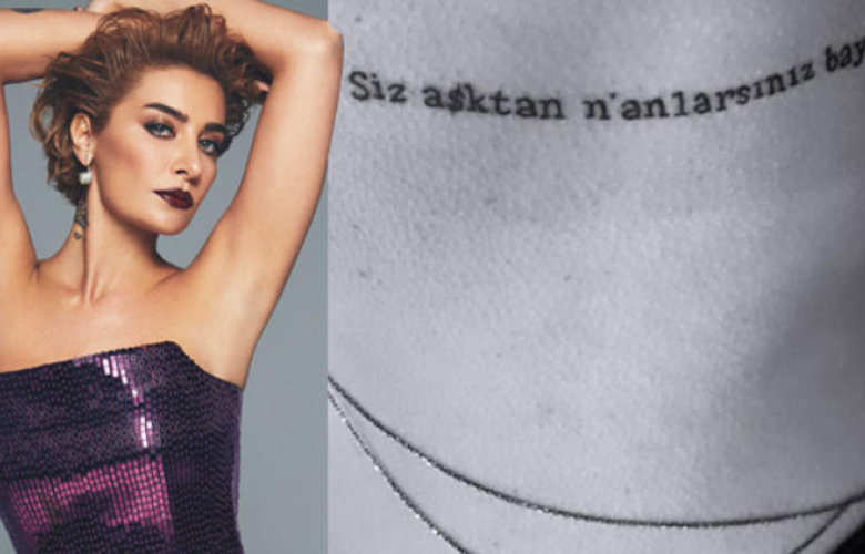 Sıla'dan dövme açıklaması geldi!