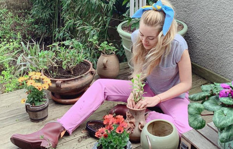 Sinem Kobal'ın ev hali! 