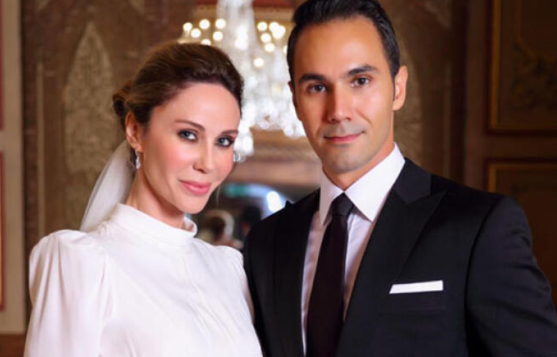 Demet Şener-Cenk Küpeli nikahtan ilk fotoğraf