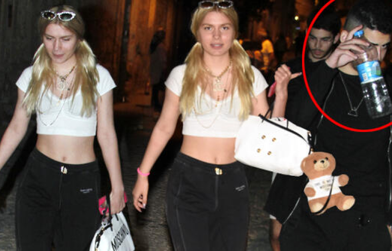 Aleyna Tilki'nin utangaç arkadaşı!