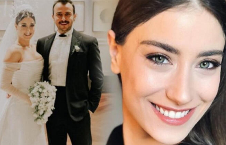 Hazal Kaya'dan 5'inci ay pozu