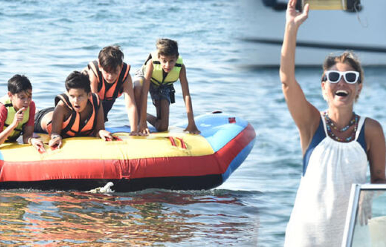 Gülben Ergen: "Çocuklar çok eğlendi"