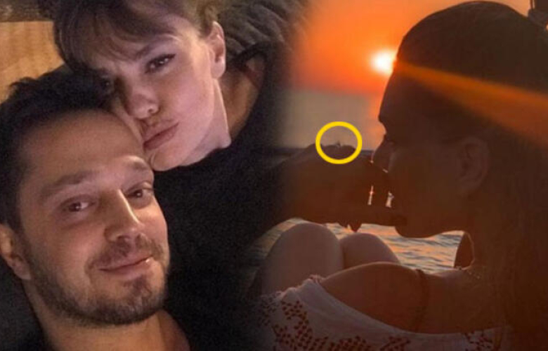 Aslı Enver'in fotoğrafındaki detay dikkatlerden kaçmadı