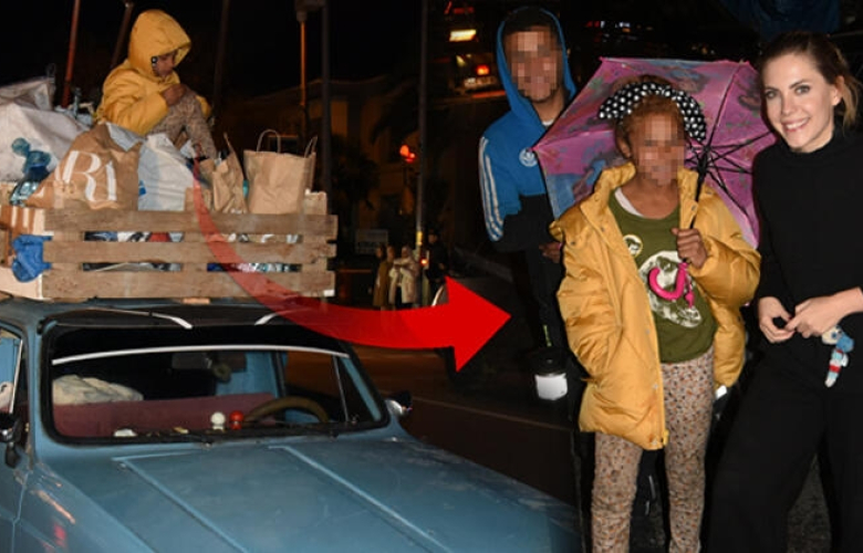 "Montumuz yok, üşüyoruz" diyen Kader'e Eda ablasından yardım... Eda Ece'den örnek davranış