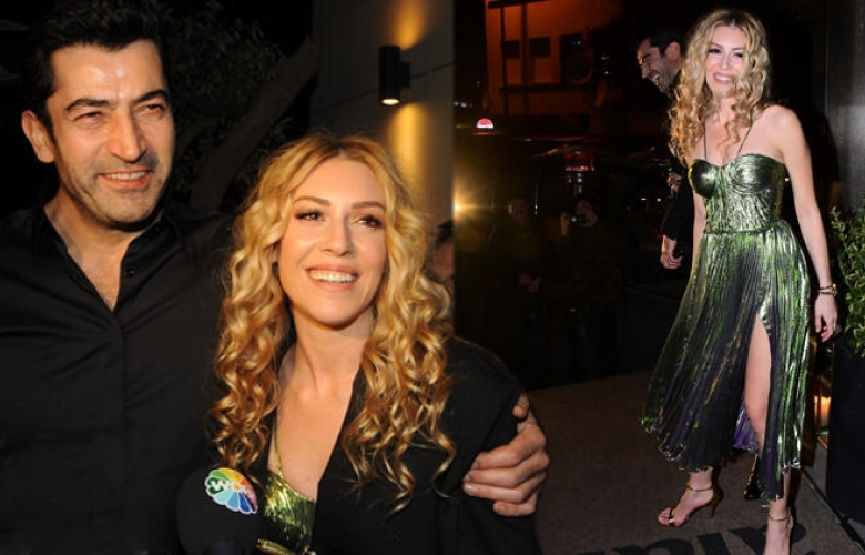 Sinem Kobal üşüdü, Kenan İmirzalıoğlu ceketini verdi