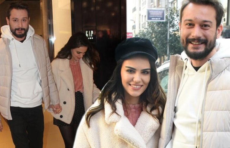 Aşklarını sosyal medyada ilan etmişlerdi... Özgü Kaya ve Burak Serdar Şanal ilk kez el ele!