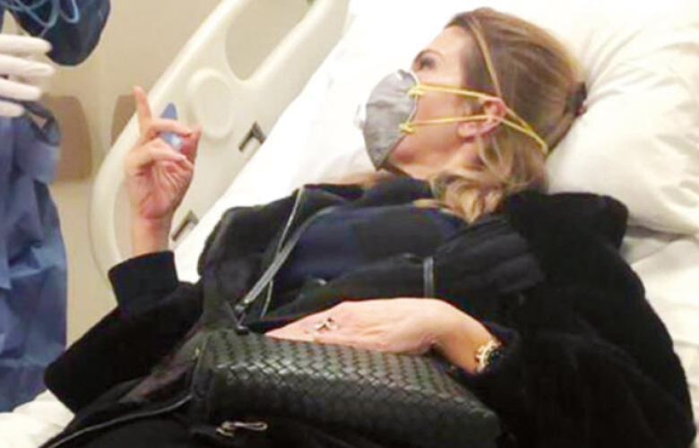 Sosyetik isim Corona Virüs'e yakalandı! Takipçilerini tomografi çektirmek için uyardı. 