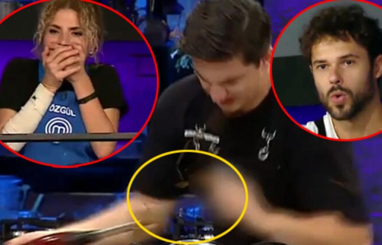 MasterChef Türkiye'de korkutan kaza! Sefa kanlar içinde kaldı... Açıklama geldi