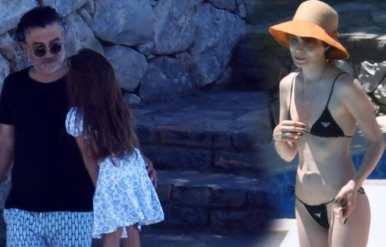 Eski eşler birlikte tatile çıktı