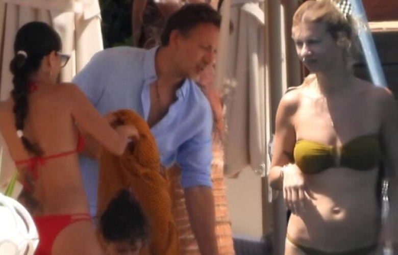 İskelede eşki eşi ve sevgilisiyle karşılaştı! 