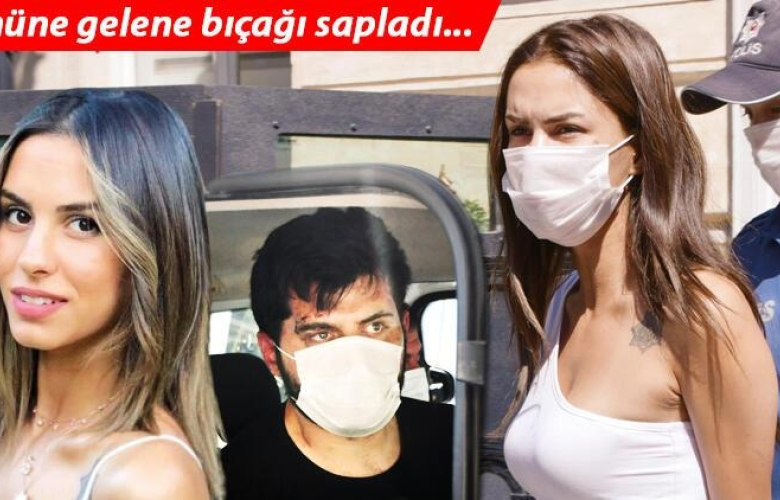 Oyuncu Ayşegül Çınar ve sevgilisinin rezil gecesi! Önüne gelene bıçağı sapladı...