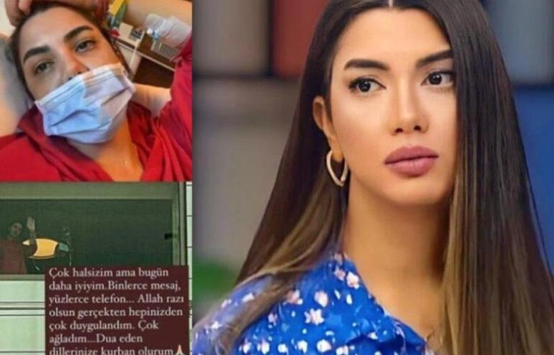 İkinci kez koronavirüse yakalanan Fulya Öztürk hastane odasından paylaştı