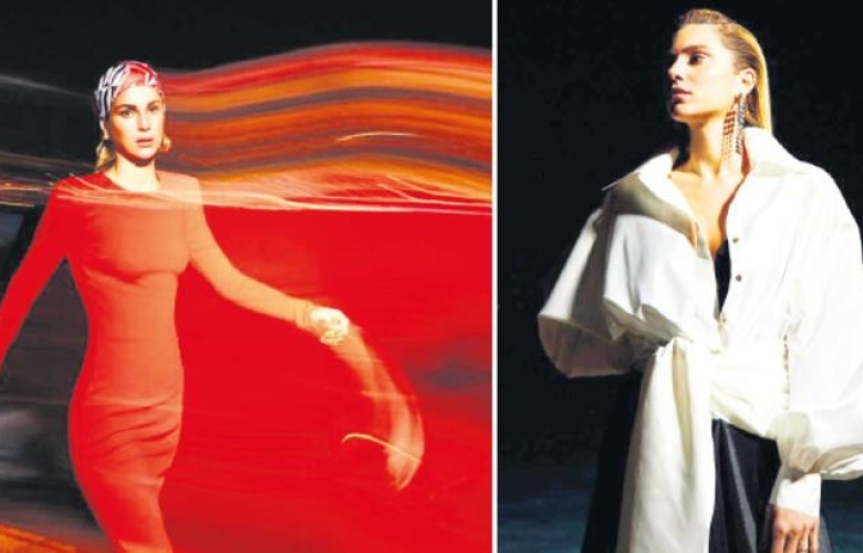 Nazlı Sabancı Modellik yaptı