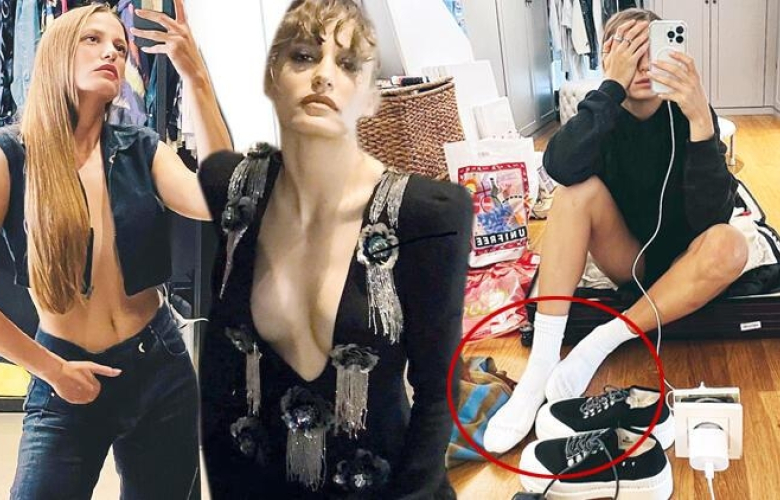 Serenay Sarıkaya'nın paylaşımına yorum yağdı: Kaç numara ayağın?