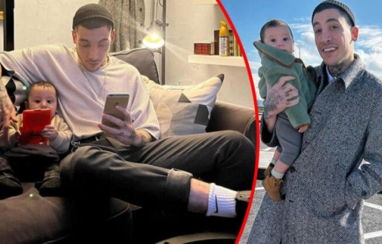 Can Bonomo'dan baba-oğul pozu