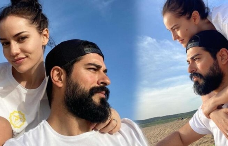 Fahriye Evcen, Burak Özçivit'in doğum gününü kutladı