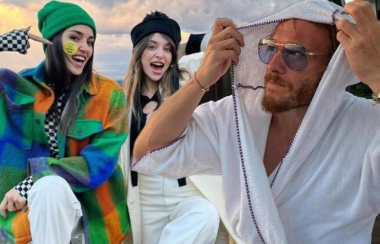 Kerem Bürsin'den Hande Erçel'li fotoğrafa yorum: Bayılıyorum beni hep dışlamanıza