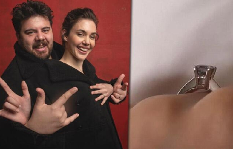 Berfu Yenenler yüzük tartışmalarına tiye aldığı paylaşımla son noktayı koydu.